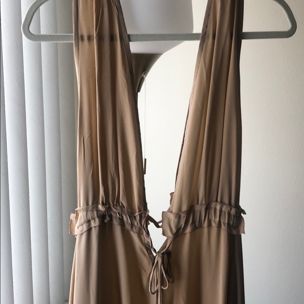 🤎 Trois 100% silk maxi dress 🤎